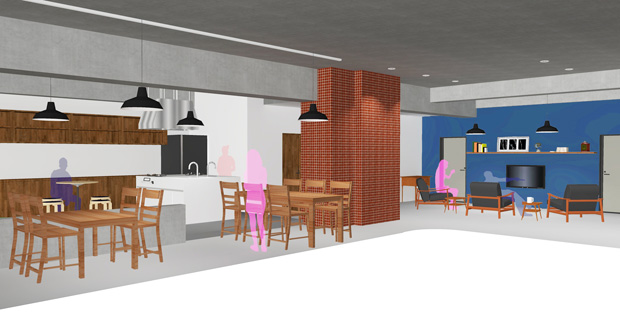 栃木県宇都宮市にもシェアハウスブーム到来？釜川エリアのリビング「KAMAGAWA LIVING」