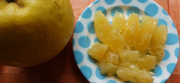 今日のおやつ： 柔らかくてとびきり甘い 高知のフルーツ「夏文旦」