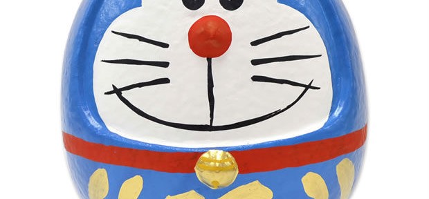 だるま界の王様、 群馬の高崎だるまとドラえもんが バースデーコラボレーション！