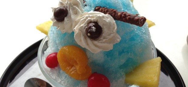 今日のおやつ： すきなかおをじゆうにつくれる！ 岐阜県各務原市の 「おさかなフラッペ」