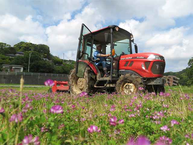 43歳にしてトラクターデビュー