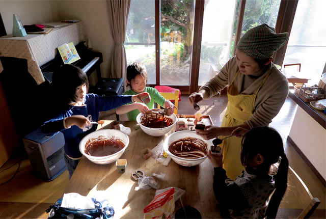 チョコクッキーつくり