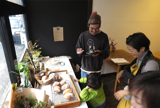 中村大軌さんもパン販売イベントに