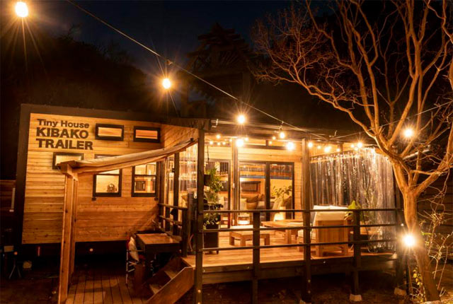 〈天城カントリー工房〉がつくるトレーラーハウス