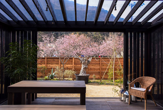 テラスからの眺め