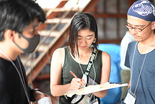 アイデアをメモ中