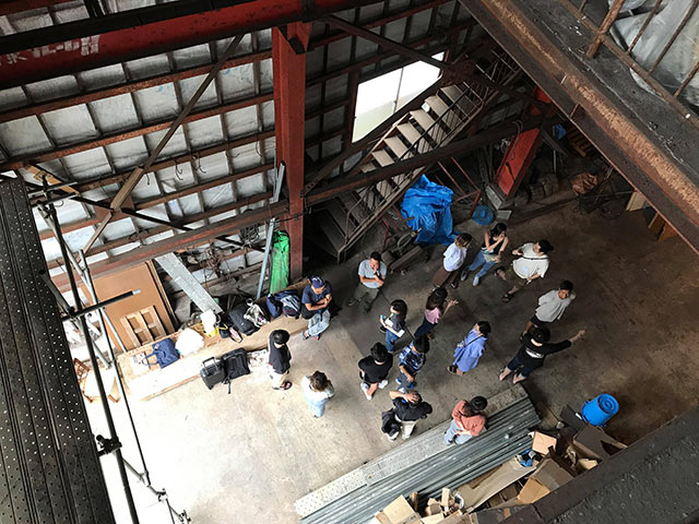 ワークショップ中