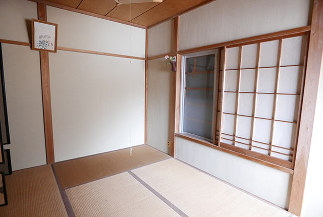 娘の部屋になる予定の和室