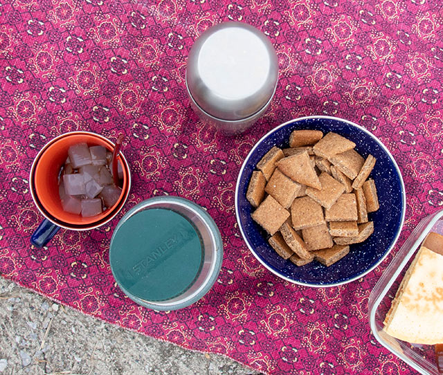 おやつのところてんとクッキー