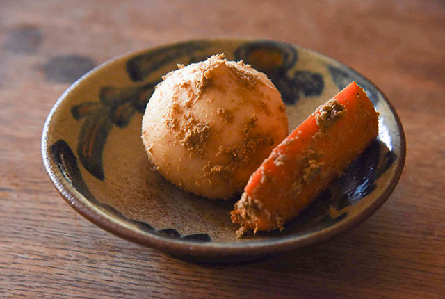 かぶとにんじんのぬか漬け