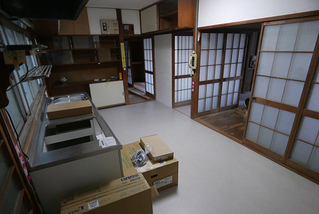 古民家と一緒に取得した隣の家