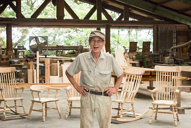 〈天城カントリー工房〉の土屋宗一郎さん