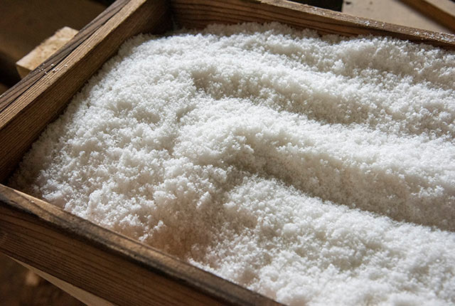 完成した〈満月の塩〉