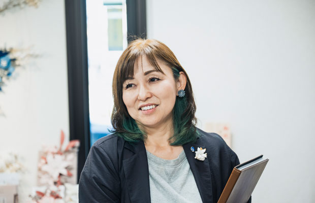 代表取締役副社長の大森清美さん。