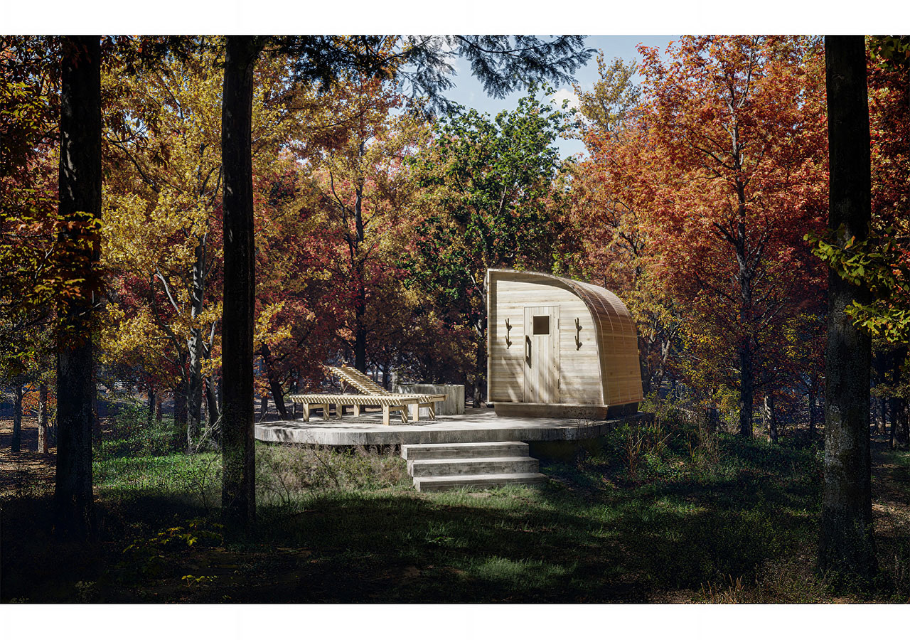 奈良・吉野檜の香りに包まれる。地産地消サウナ「kupu sauna」誕生