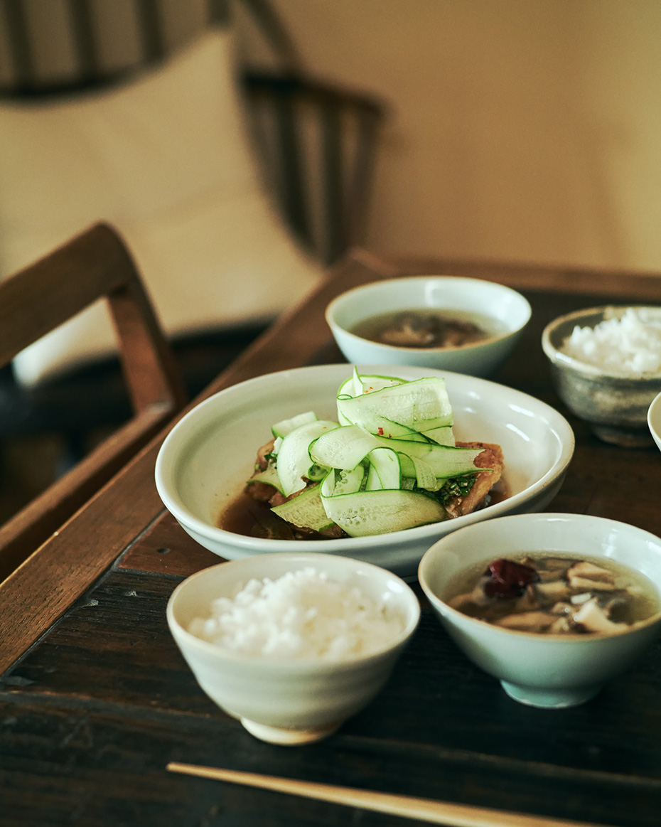 ハーブたっぷり油林鶏 つくり方