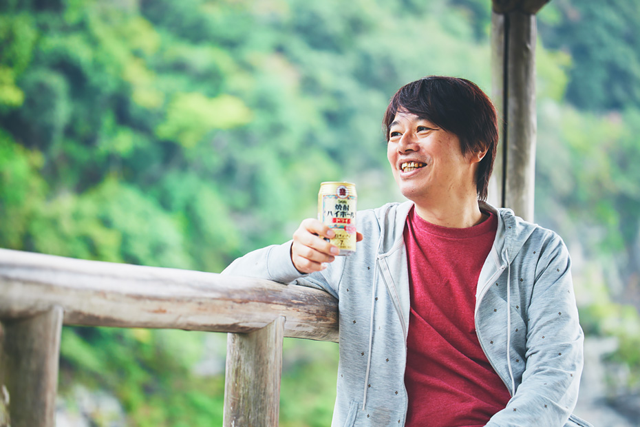 見晴らしのいい東屋に到着