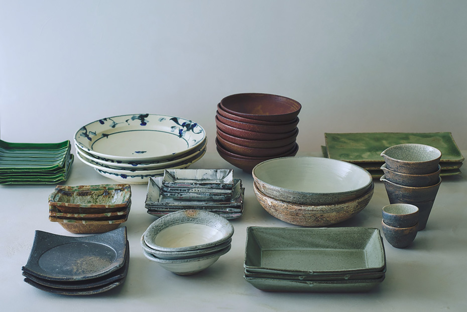 「TOU Meister」シリーズ。熟練陶工の手仕事が生む、土と釉薬の自然な表情。