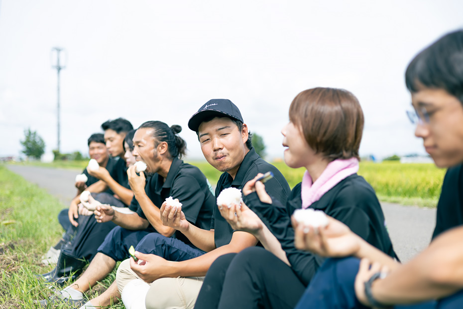 人数分以上あったおむすびが、あっという間になくなりました。