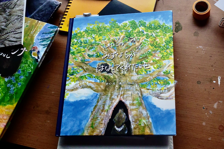 しれとこ100平方メートル運動を題材に財団の山本幸さんと一緒に制作し、財団より発刊された。