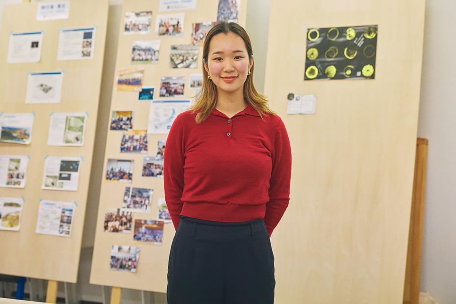 今年3月に大学を卒業し、4月から本格的に富岡町で暮らし始めた日向志帆さん。プロジェクトで関わる子供たちからも愛称の「おひな」と呼ばれているそう。