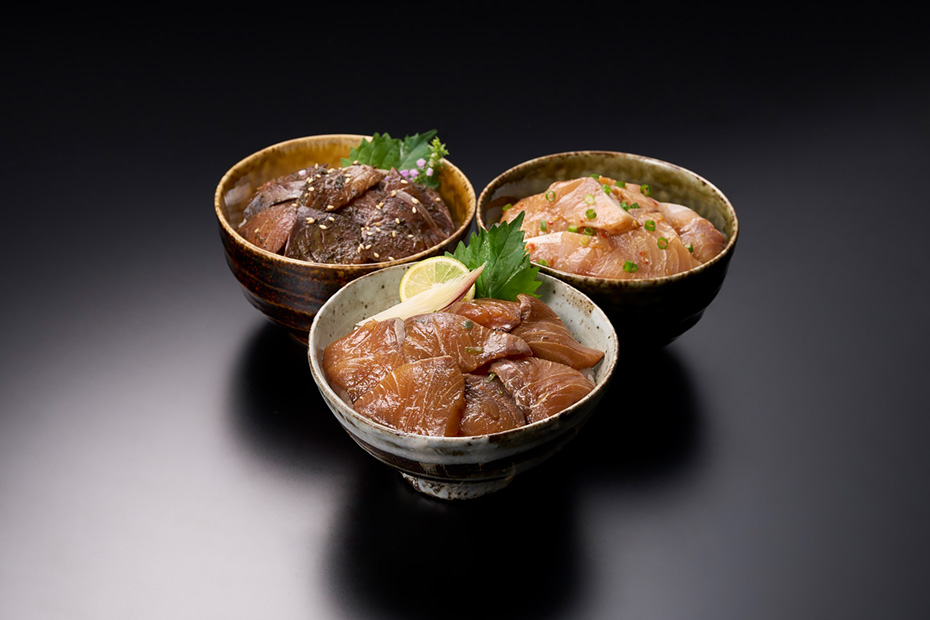 【極寒ぶり　厳選3 種漬け丼の素セット】