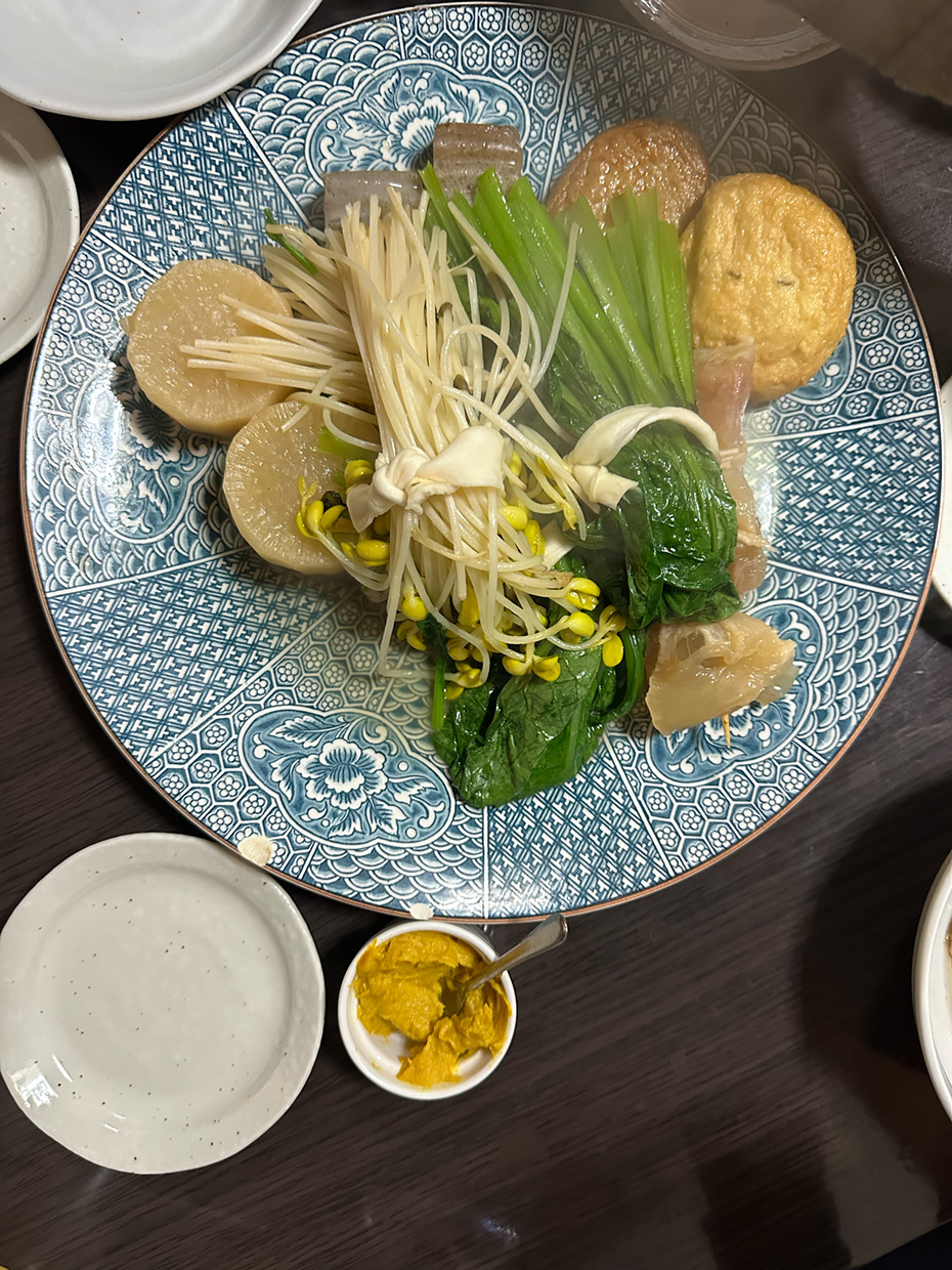 野菜たっぷりいただけるのも、このお店のいいところ。