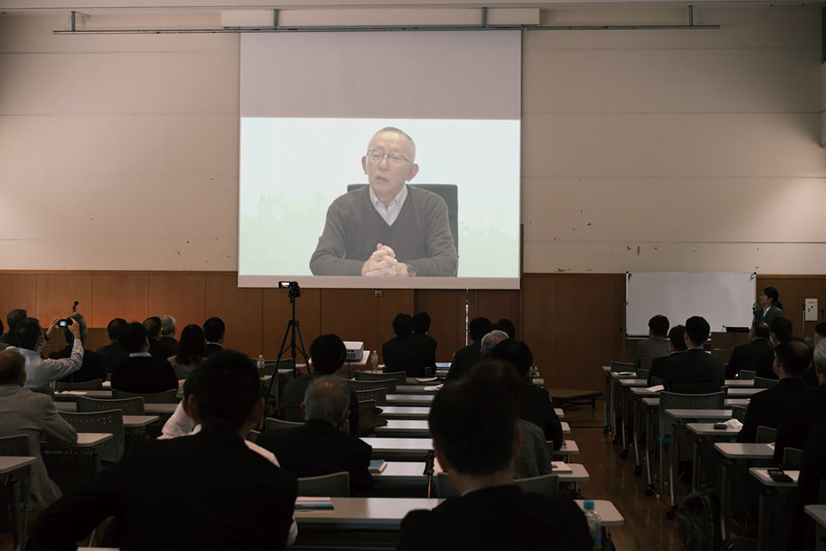 株式会社ファーストリテイリング代表取締役会長兼社長、柳井正さんからのビデオレター