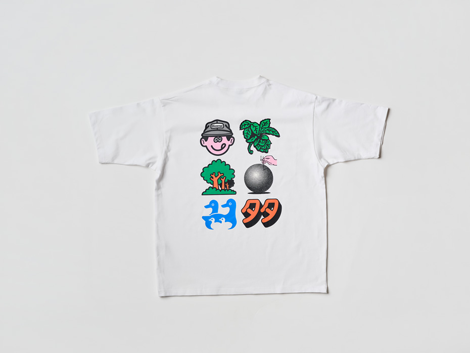 多摩市鶴牧東公園をモチーフにしたアートワークをまとったパッケージ。色彩豊かな描写が特徴。