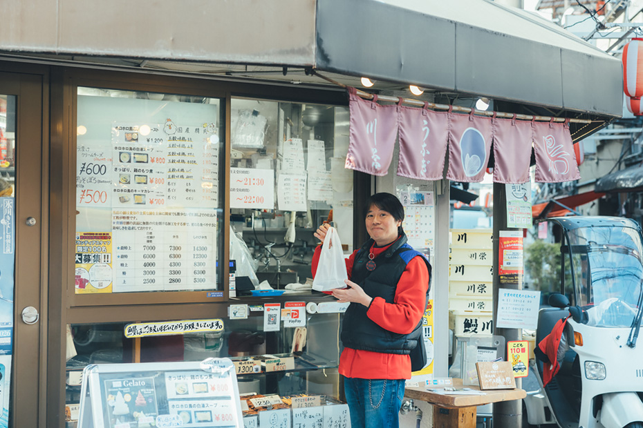お目当ての鰻の蒲焼き・特（3000円）をゲット
