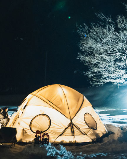 十日町〈雪原学舎〉グランピングから雪中キャンプまで！豪雪地帯の冬限定キャンプ施設｜新潟のつかい方