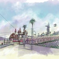 サンリオキャラクターパーク ハーモニーランド 入場ゲート構想