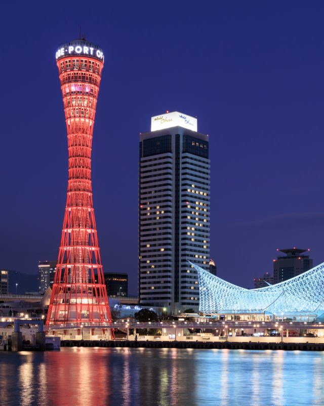 神戸ハーバーランドの夜景
