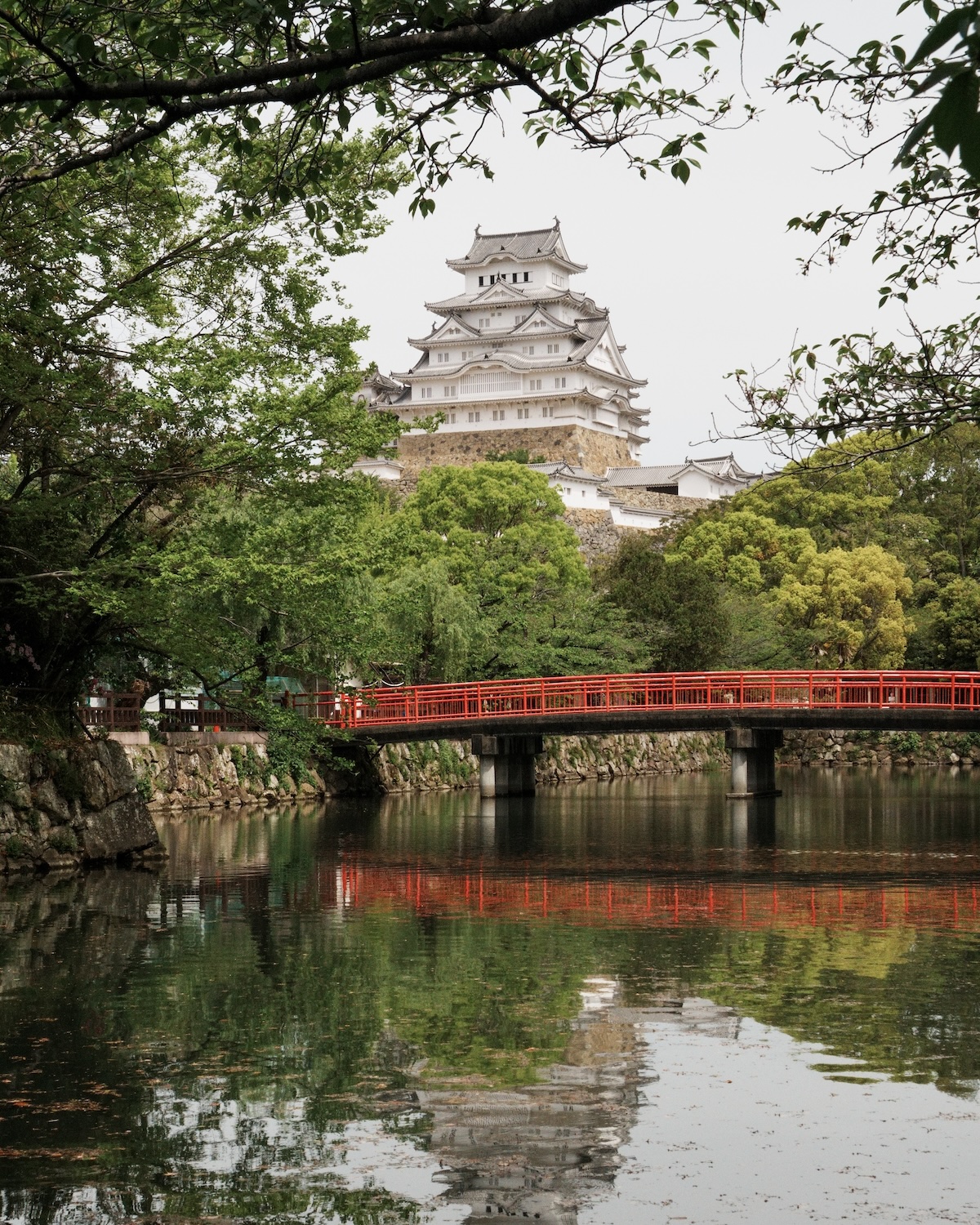 姫路城と城見橋
