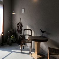 別府〈Cafe一雨〉の内装