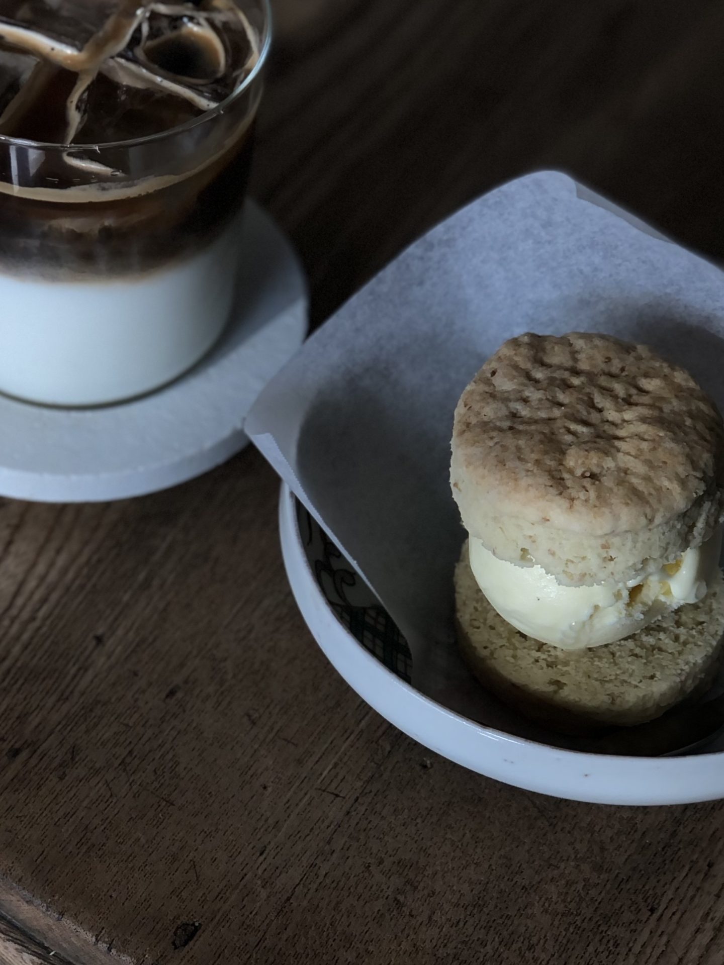 〈Cafe一雨〉のスコーン