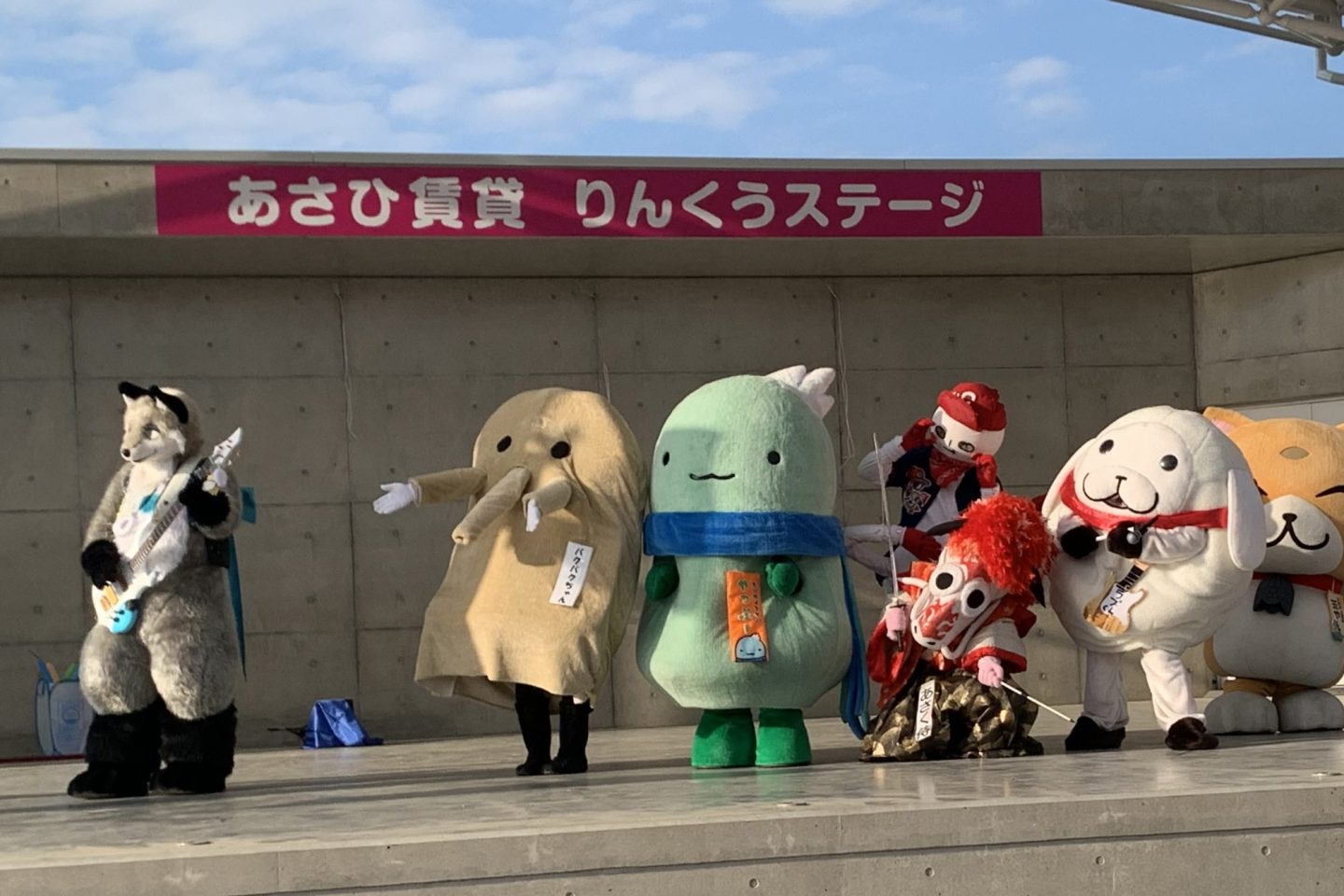 ご当地キャラEXPOで踊るやっぷー