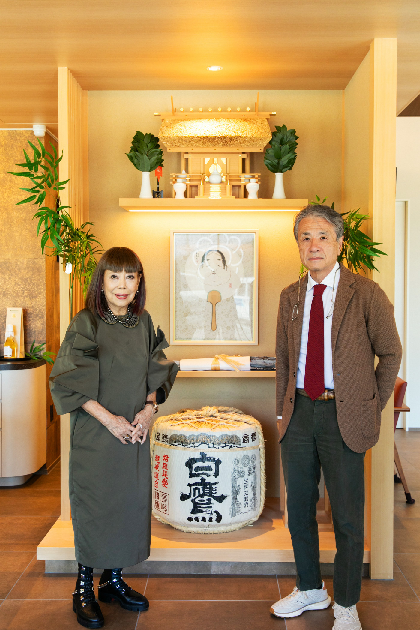 コシノヒロコ、八代目尾嵜宗兵衛