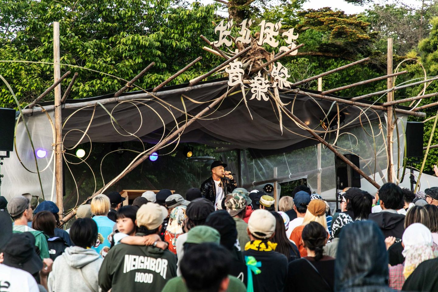 だらぼち音楽祭のステージの様子
