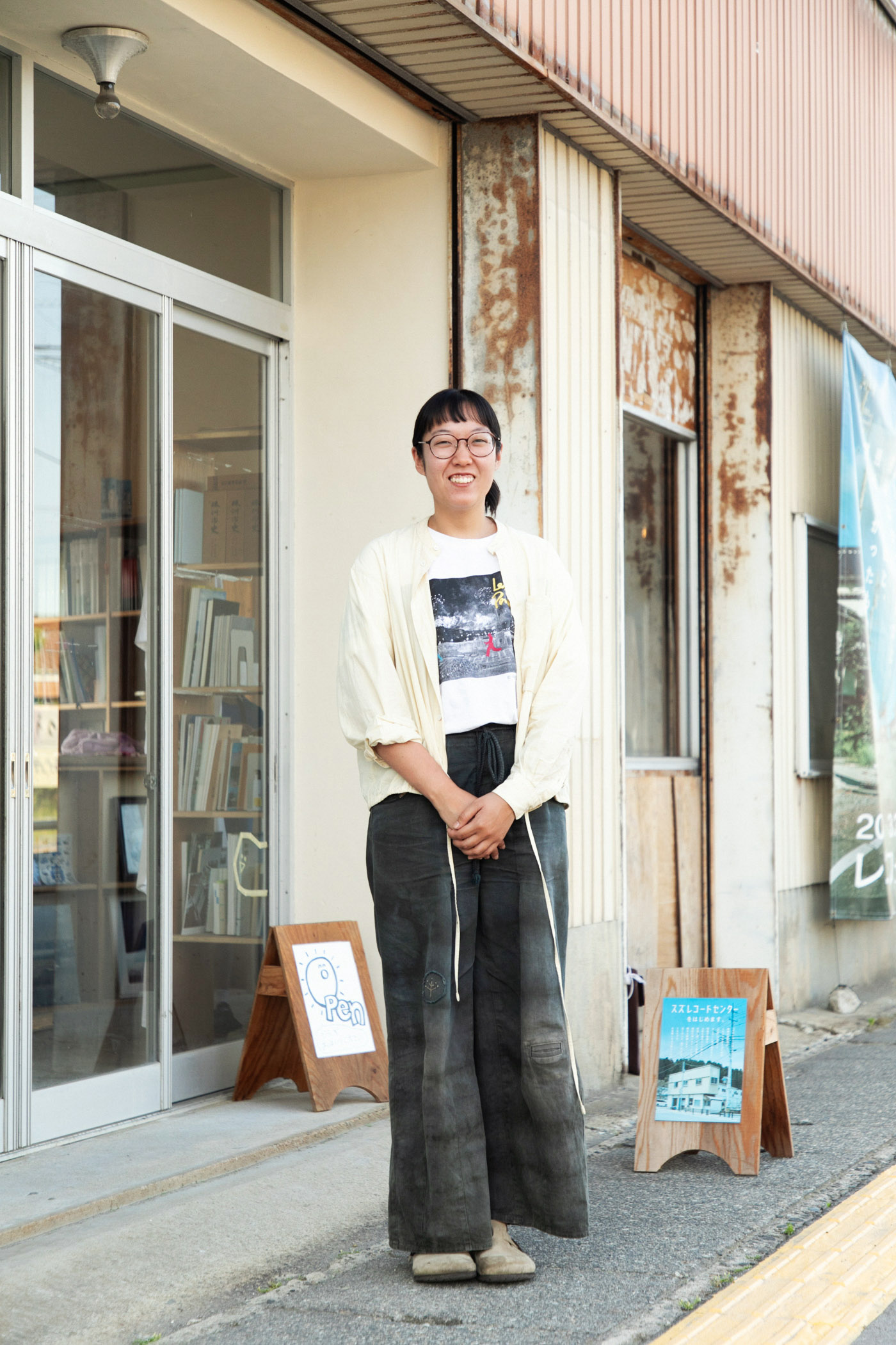 スズレコードセンターでプロジェクトリーダーを務める西海一紗さん