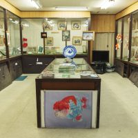〈やまと錦魚園〉に併設されている〈郡山金魚資料館〉の内観