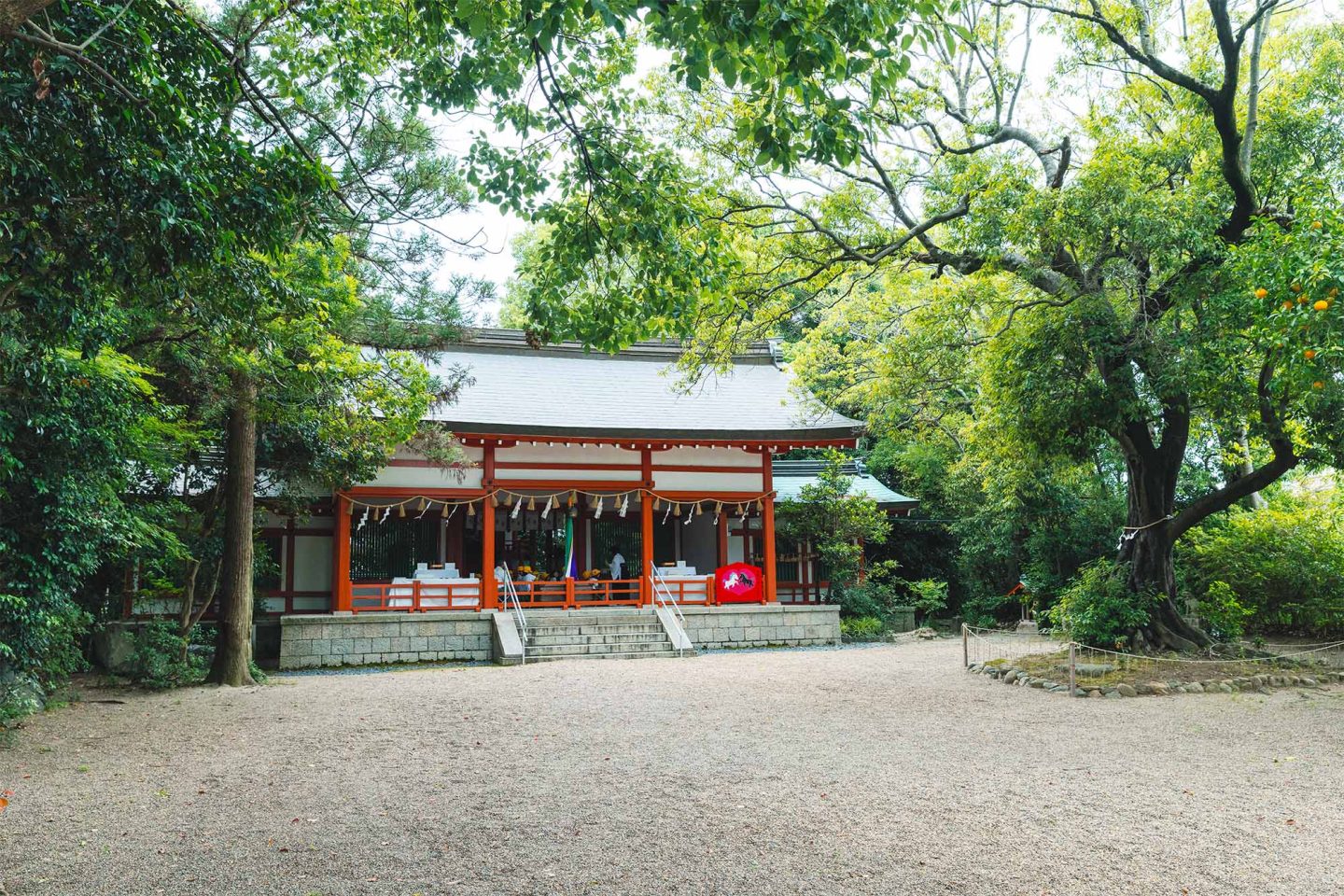 〈賣太神社〉の本殿