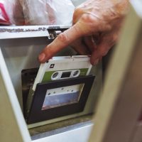 靴下メーカー〈創喜（そうき）〉の工場で使用されるヴィンテージマシン