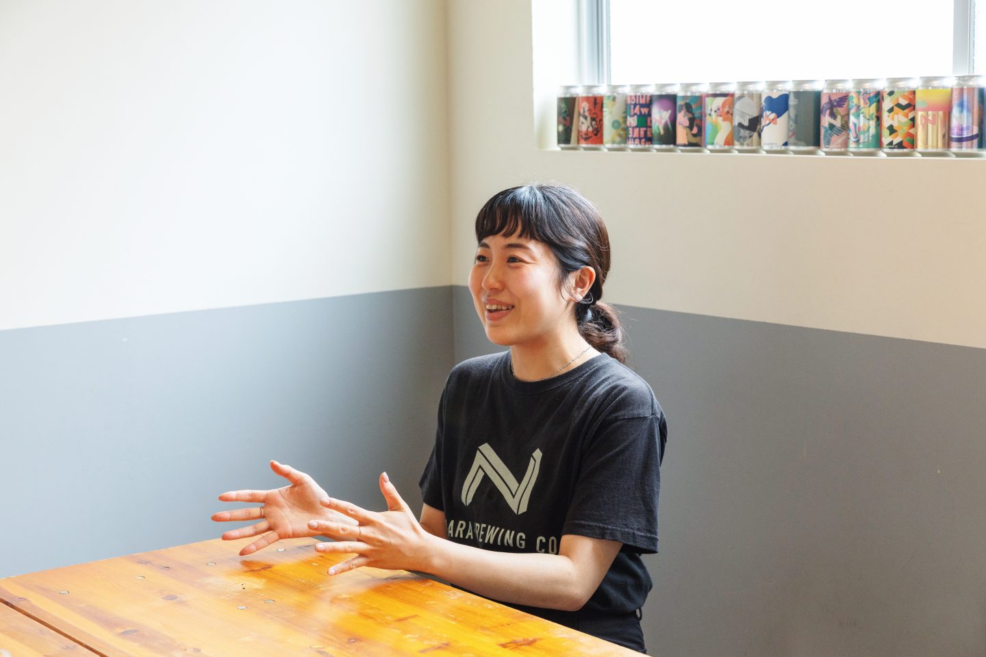 奈良県宇陀市にUターンし〈奈良醸造株式会社〉で働く松浦香美さん