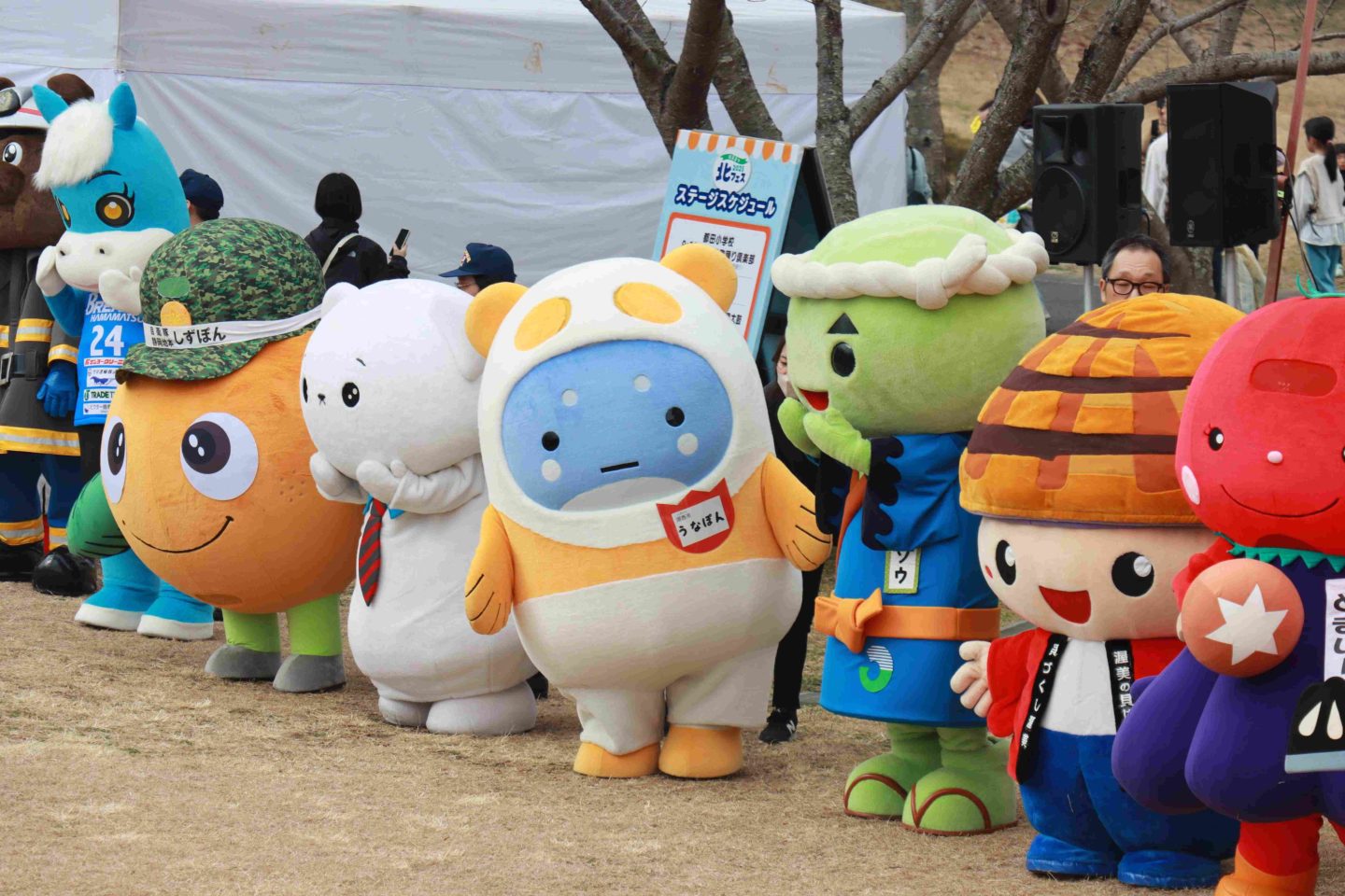 はままつ北フェスに参加するうなぽん