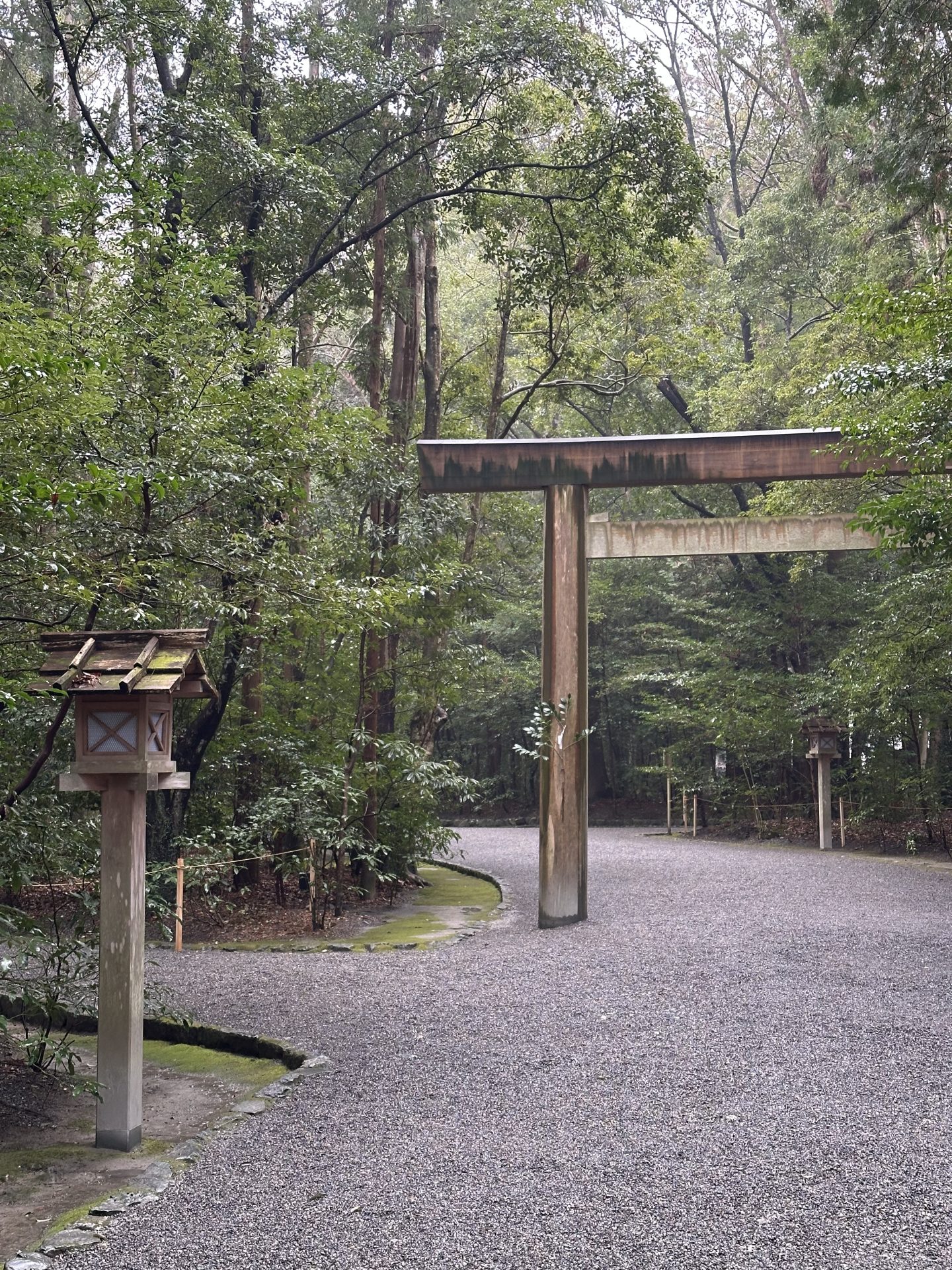 三重県伊勢市の豊受大神宮（とようけだいじんぐう）