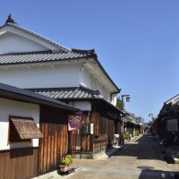 晴れている日の橿原市今井町