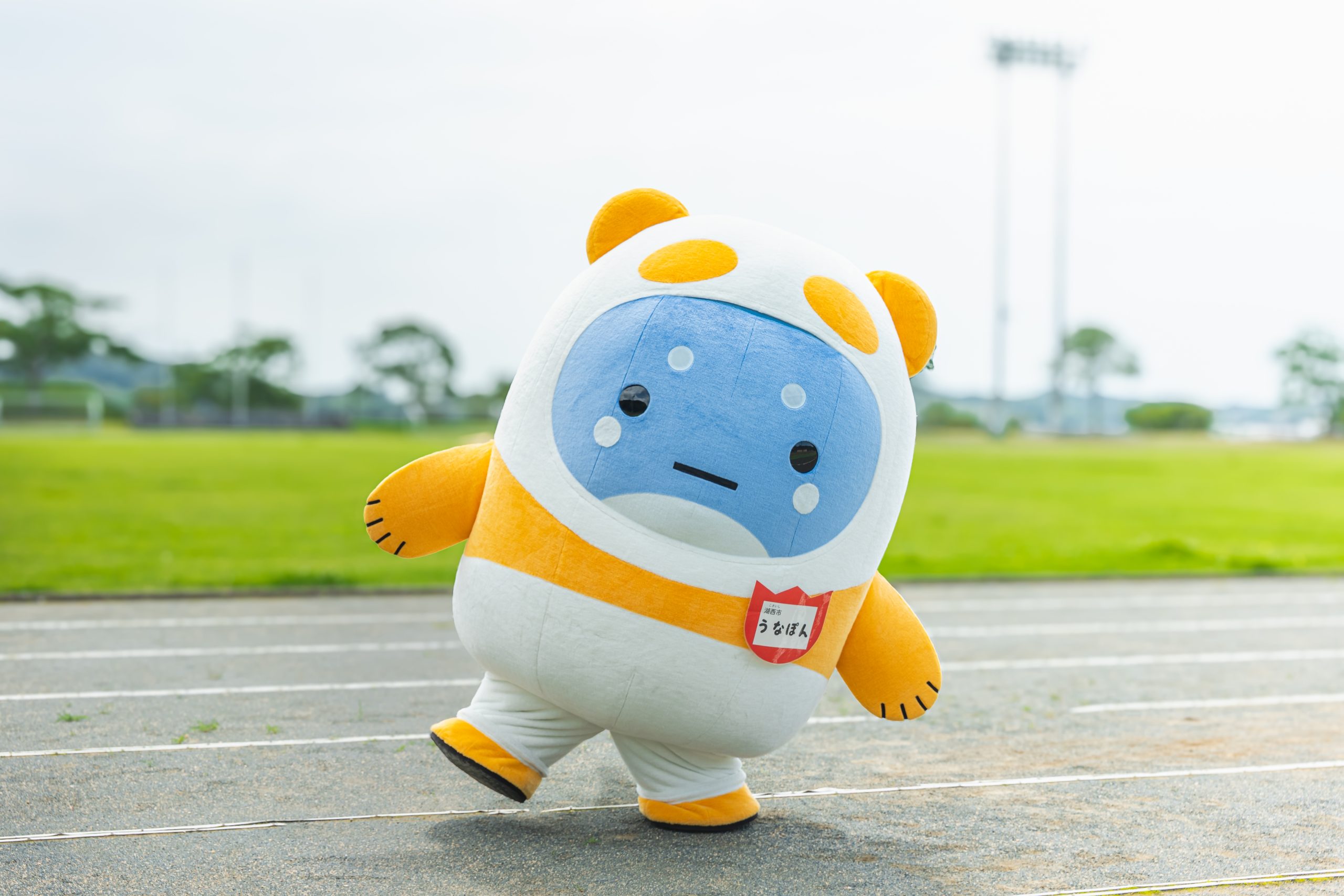 運動公園にいるうなぽん