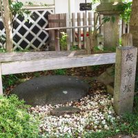 奈良県奈良市〈漢國神社〉内にある〈林神社〉の「まんじゅう塚」