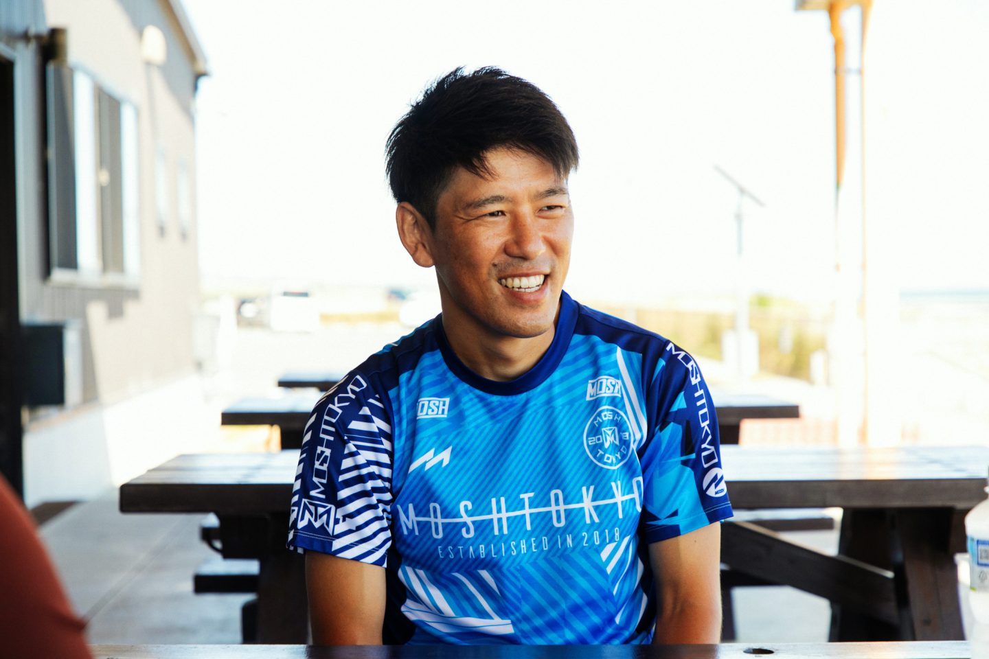 NPO法人スポーツコミュニティ磐田・ポーラスター理事でビーチサッカー指導者の髙橋亮祐さん